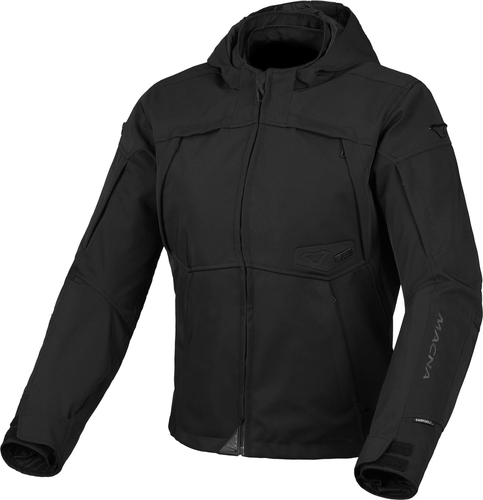 Macna Territor 2.0 vattentät dam-motorcykeltextiljacka svart M Figur 1