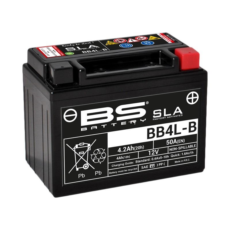 BS-batteri Fabriksaktiverat underhållsfritt SLA-batteri - BB4L-B Figur 2