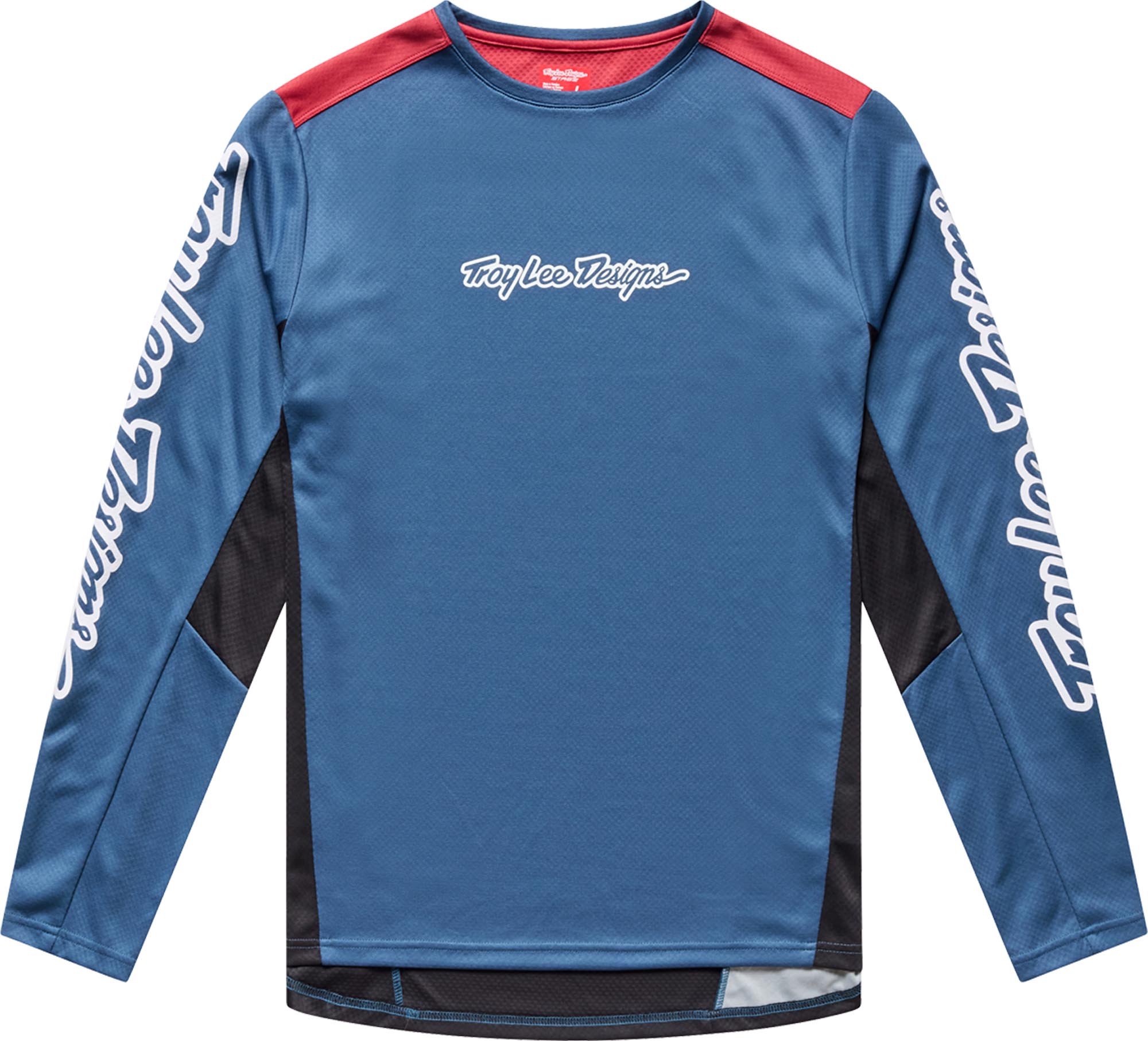 Troy Lee Designs Stage Signature Bicycle Jersey blue/grey XXL Figure 1