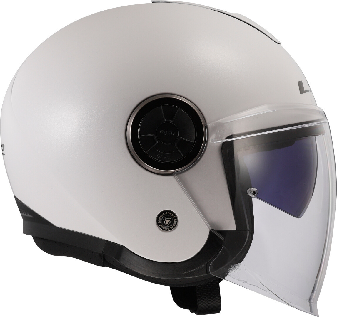 LS2 OF620 Classy Solid Casco Jet Blanco XXL (63/64) Figura 6
