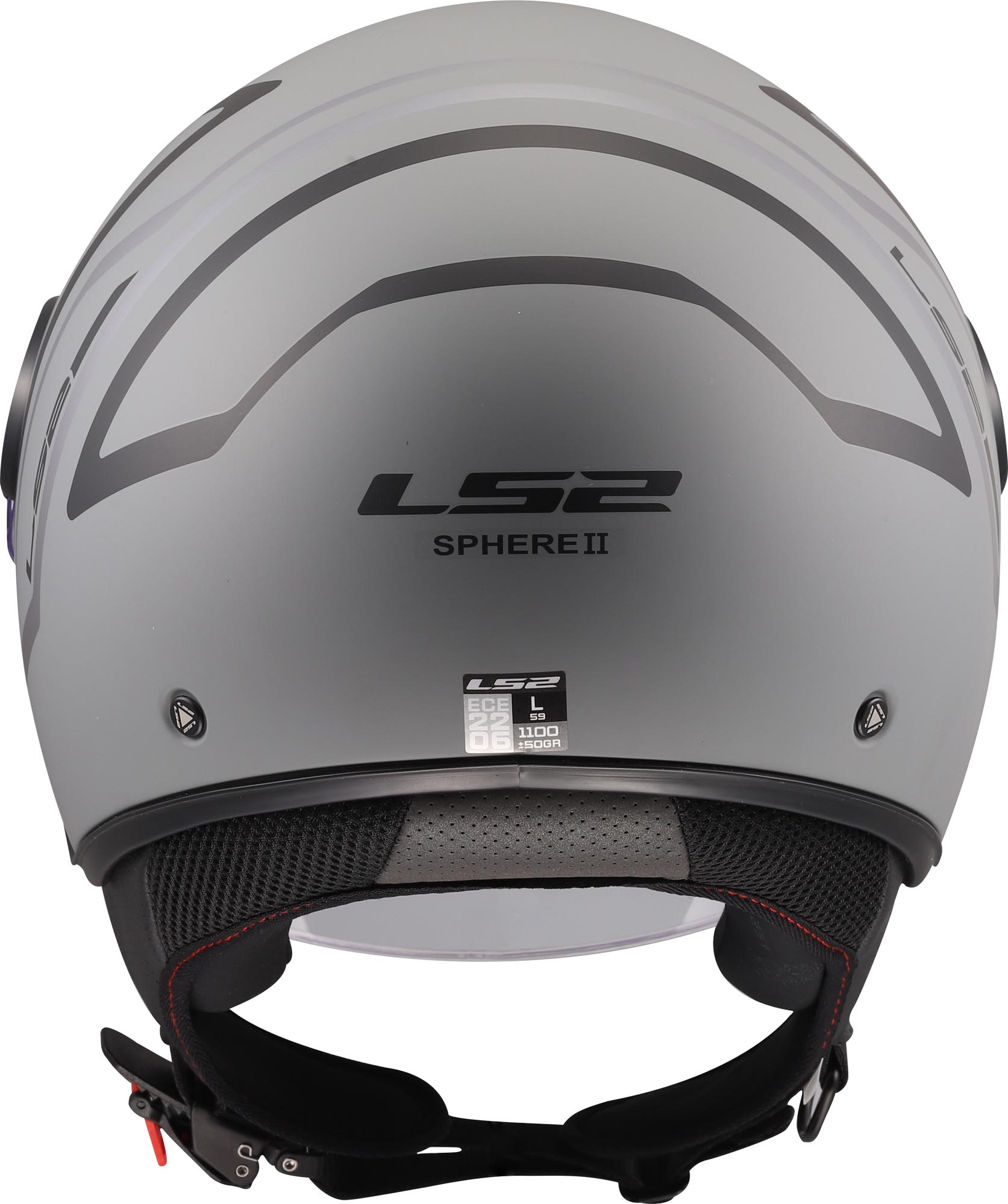 Side view of LS2 OF558 Sphere Lux II Minim Open-Face Helmet