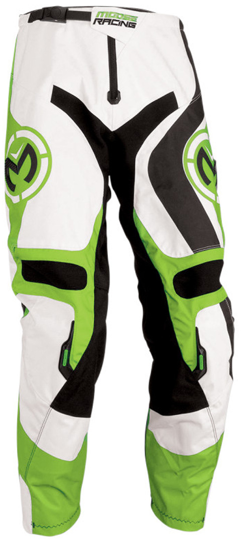 Moose Racing XCR Pantaloni Alb/Verde 38 Figura 1