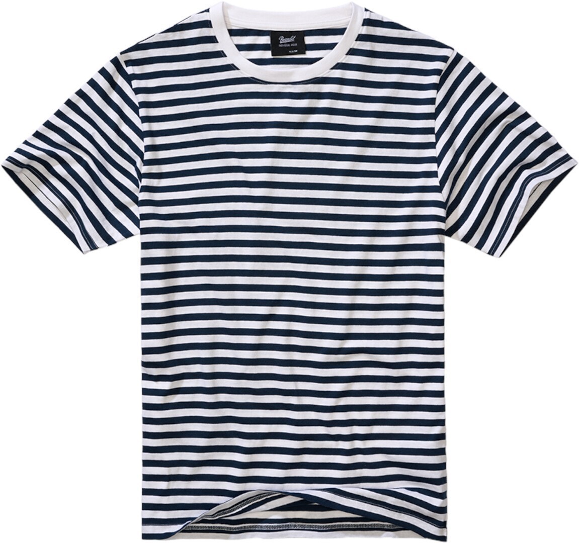 Brandit Stripe Jersey T-shirt Blå/vit S Figur 1