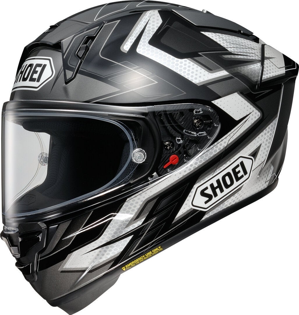 Shoei X-SPR Pro Escalate Hjelm sort/grå/hvid M (57/58) Figur 1