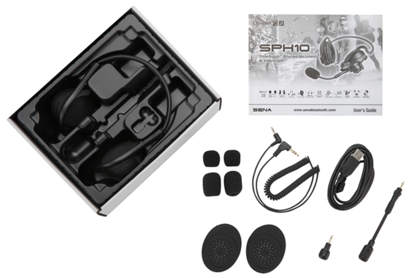 Sena SPH10 Bluetooth-kommunikationssystem enda paket Figur 2