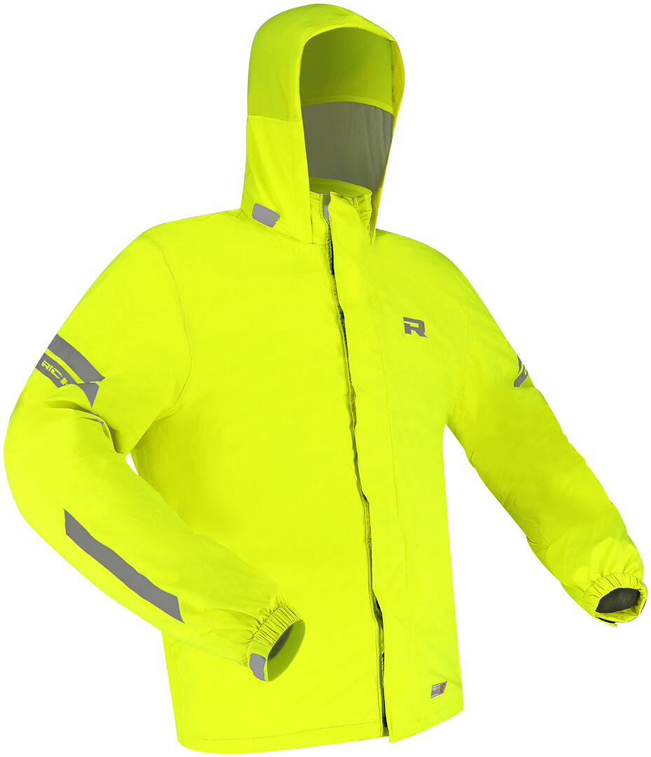 Richa Rain Stretch 2L Motorcycle Rain Jacket neon yellow 4XL Figure 4