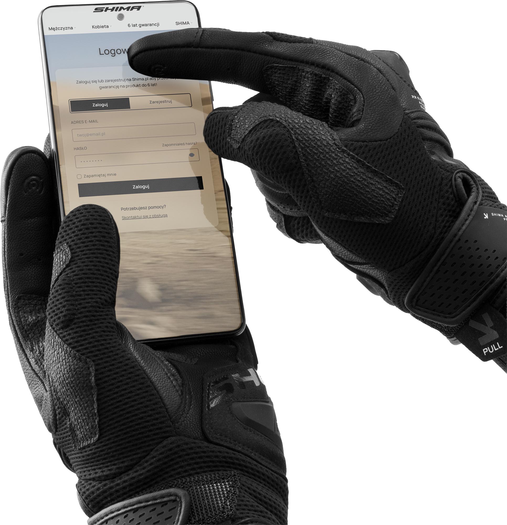 SHIMA Spark 3.0 Motorradhandschuhe schwarz S Abbildung 15