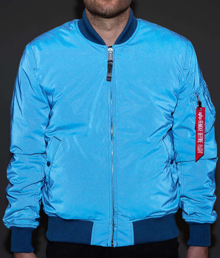 Alpha Industries MA-1 VF 59 Reflective Veste bleu 3XL Figure 2