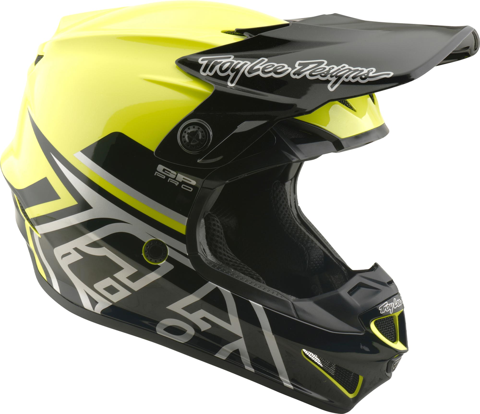 Troy Lee Designs GP Pro MIPS Mono Neon Cască de motocross pentru tineret Y/M (50/51) Figura 2