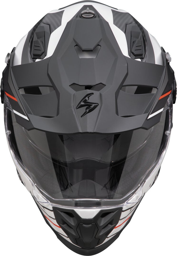 Scorpion ADF-9000 Air Feat Casco da motocross Bianco opaco/nero/rosso S (55/56) Figura 3