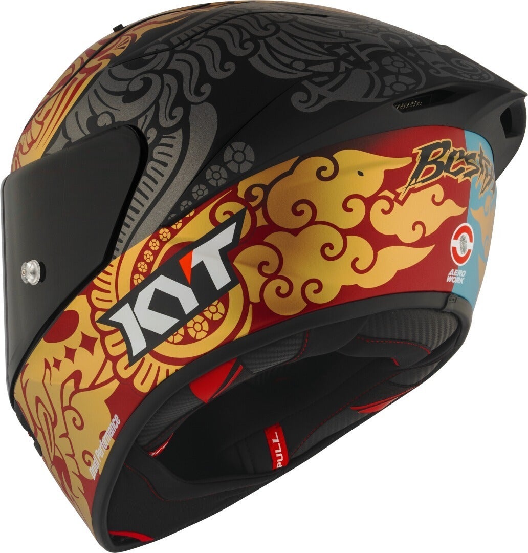KYT KX-1 Race GP Bastianini IDN Replica 2023 Casco M (57/58) Figura 8