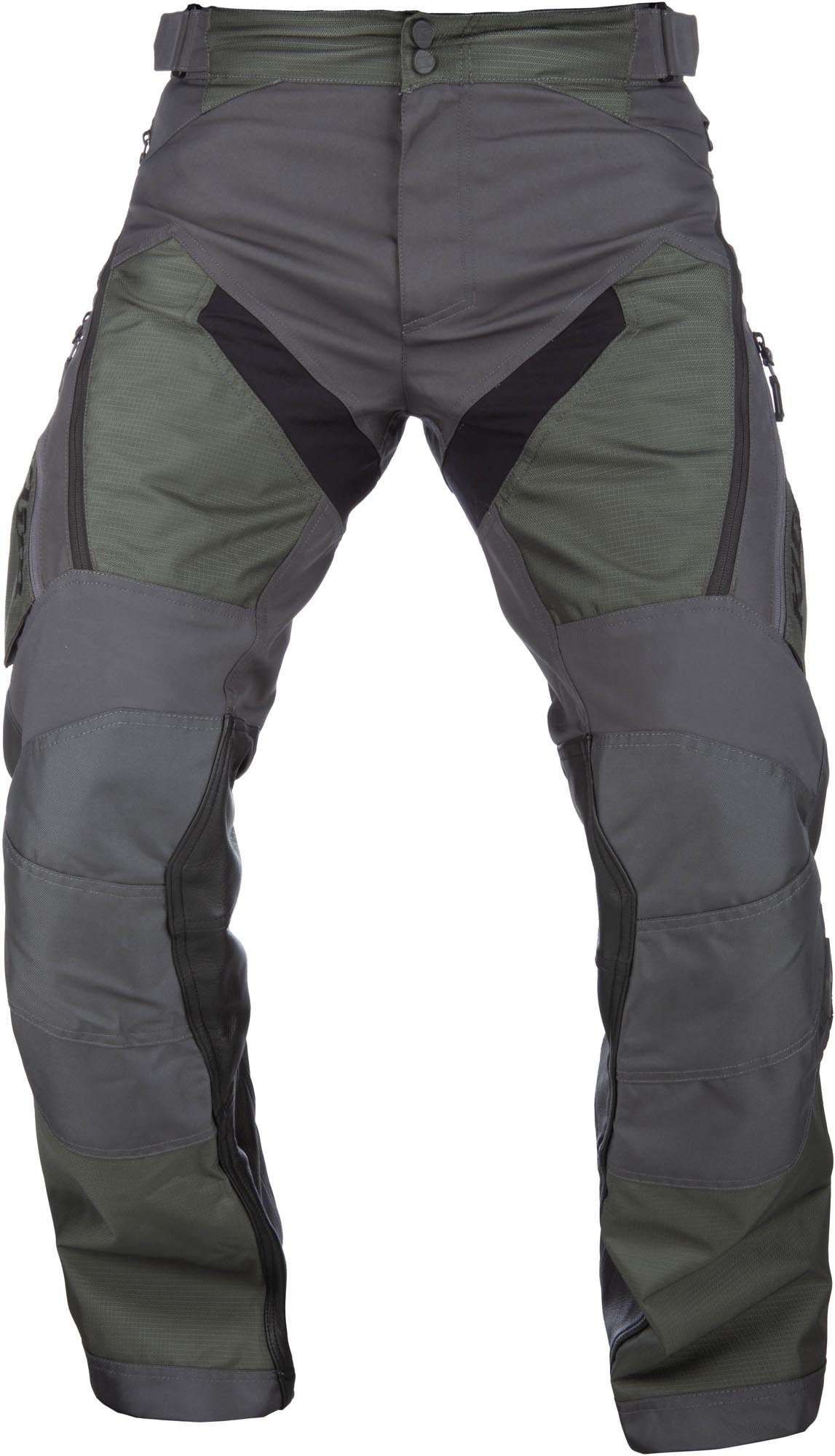 Klim Dakar Pantalon Motocross Noir/Anthracite/Vert 40 Standard Figure 3