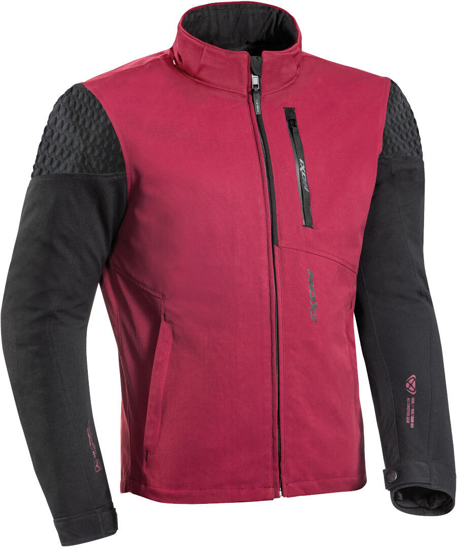 Ixon Brixton Motorcycle Textile Jacket red/black M Figure 1