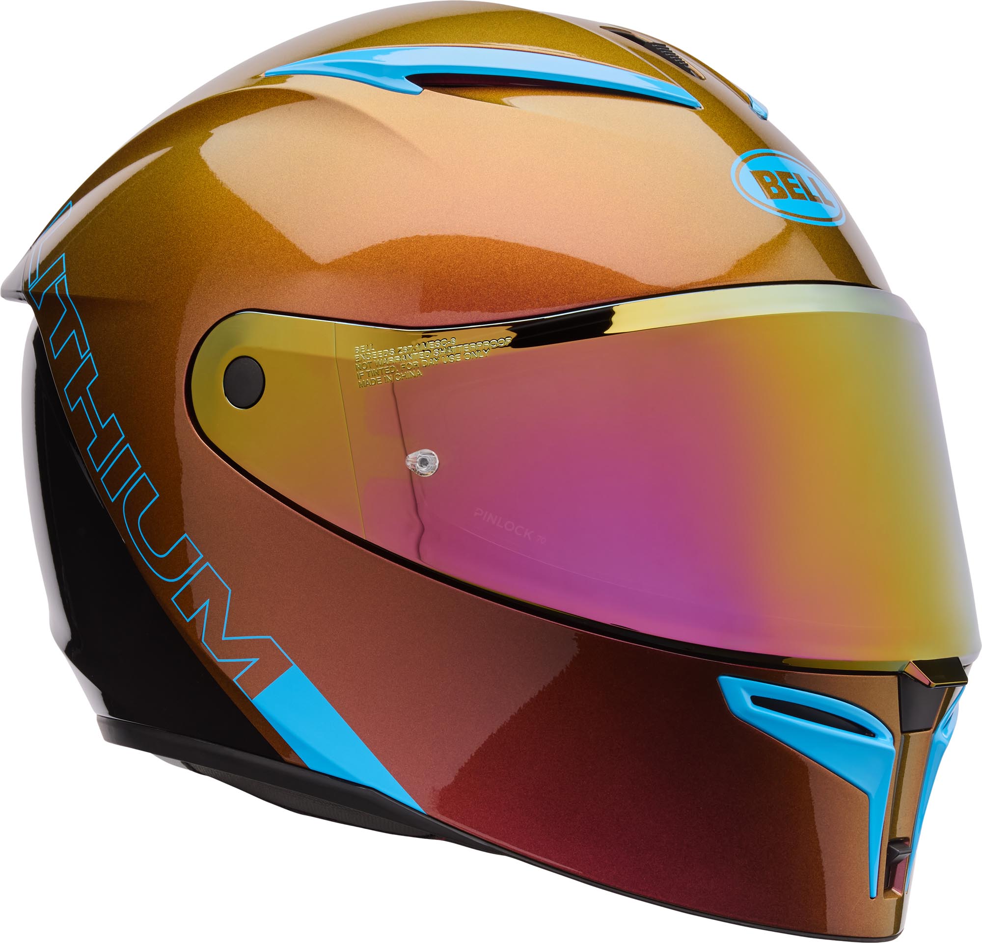 Bell Lithium MIPS Plus Delta Graphic Casque orange/bleu/jaune L (59/60) Figure 1