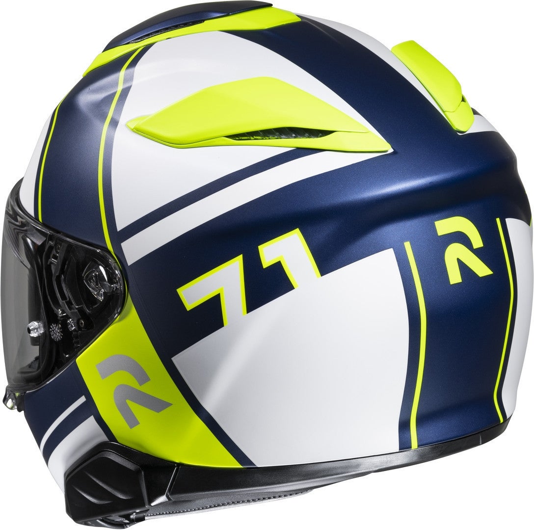 HJC RPHA 71 Zecha Casco blu/giallo S (55/56) Figura 2