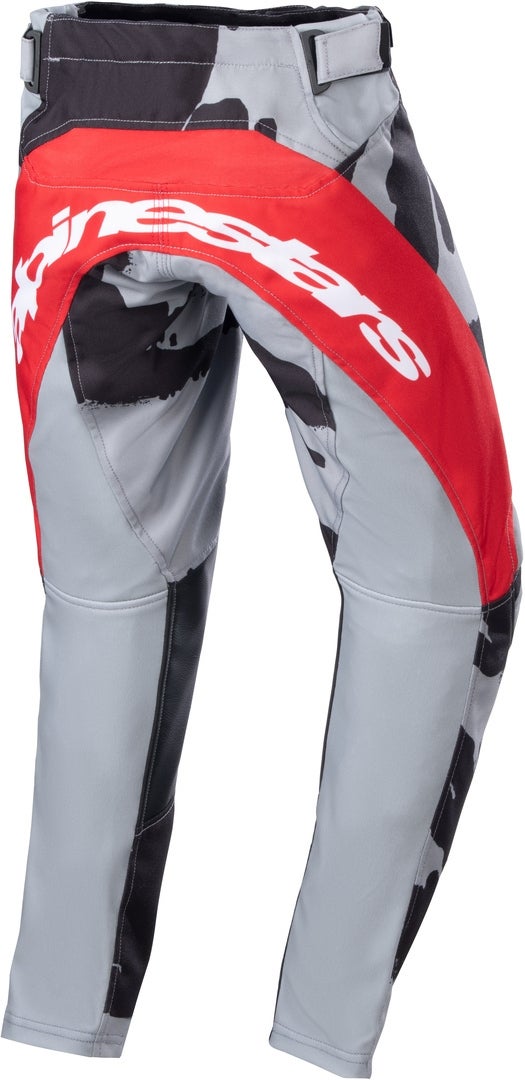 Alpinestars Racer Tactical 2023 Jugend Motocross Hose grau/rot 24 Abbildung 2