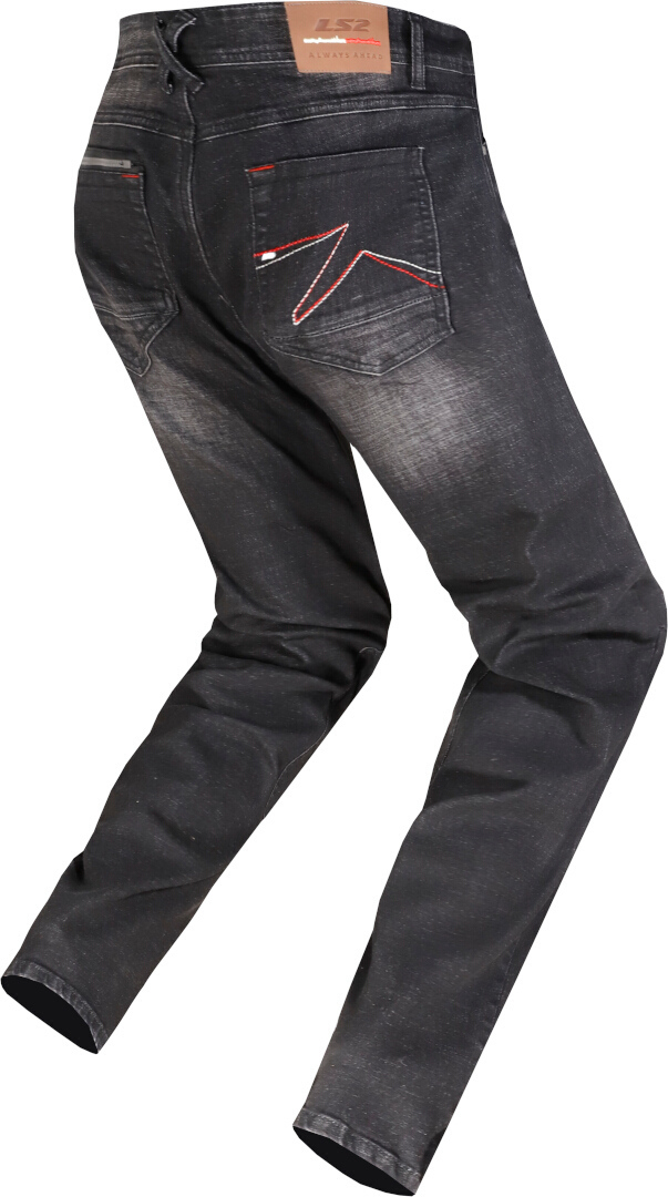 LS2 Dakota Motorfiets Jeans Zwart M Figuur 2