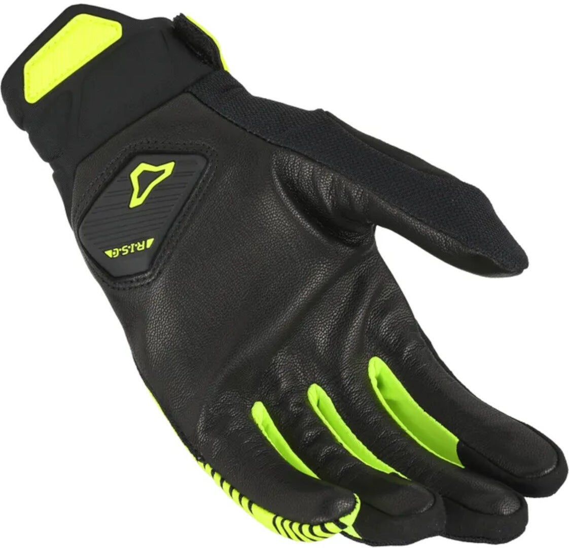 Macna Obtain Leather Motorrad Handschuhe schwarz/neon-gelb L Abbildung 2
