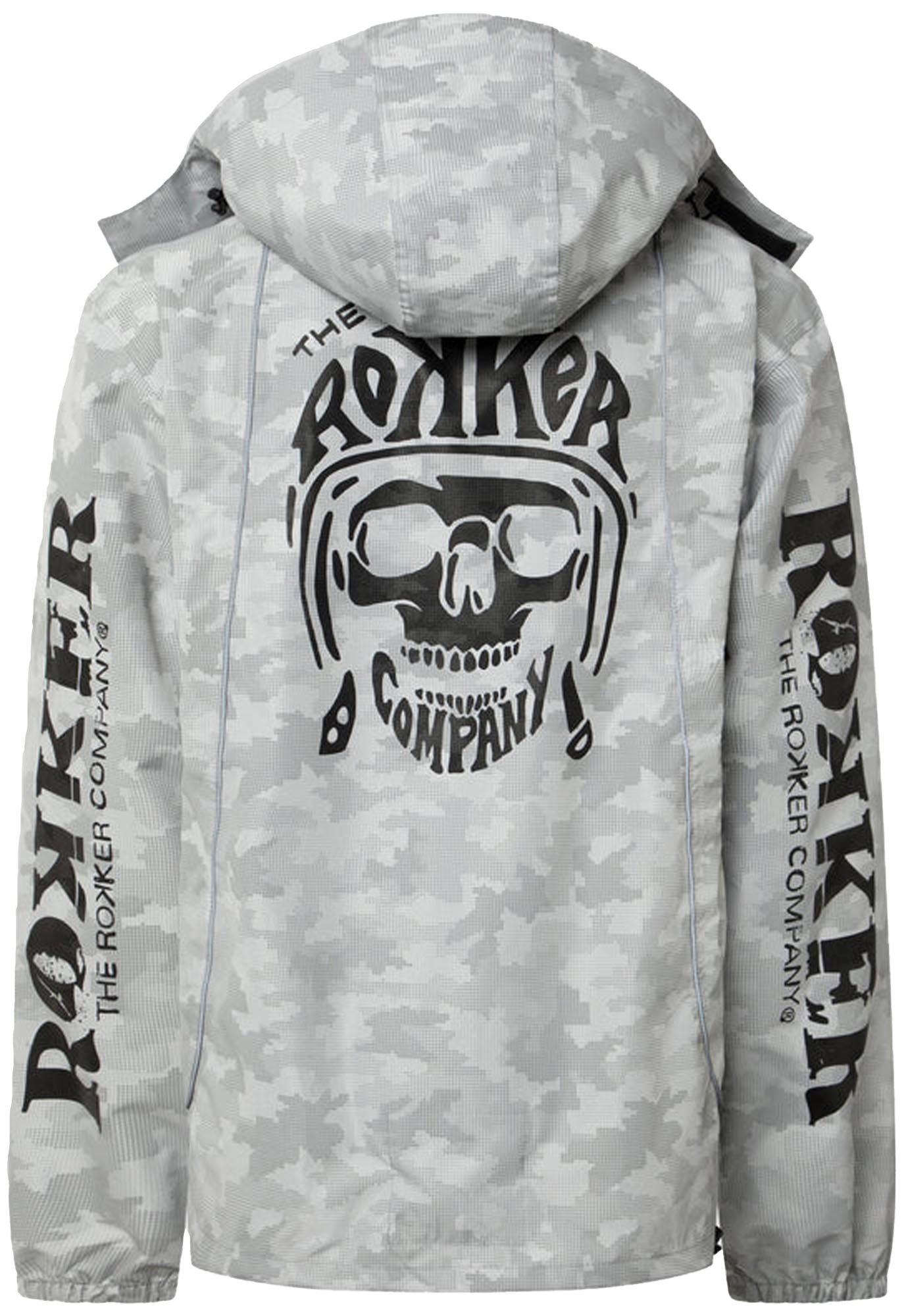Rokker TRC Camo Combinaison de pluie moto 2 pièces XS Figure 3
