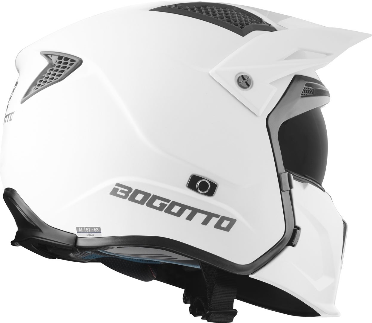 Bogotto Radic 22.06 Casco Blanco mate L Figura 13