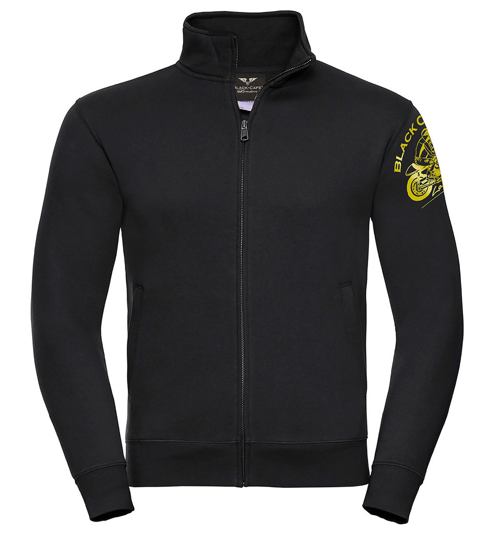 Black-Cafe London Classic Fleece Jachetă de trening Articolul principal Figura 1 Black-Cafe London Classic Fleece Jachetă de trening Articolul principal Figura 1