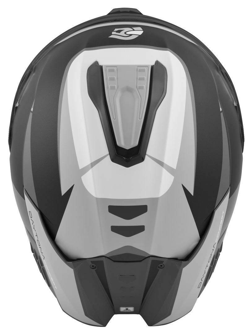 FC-Moto Hawk EVO-X Přilba černá matná/šedá/bílá M Obrázek 6