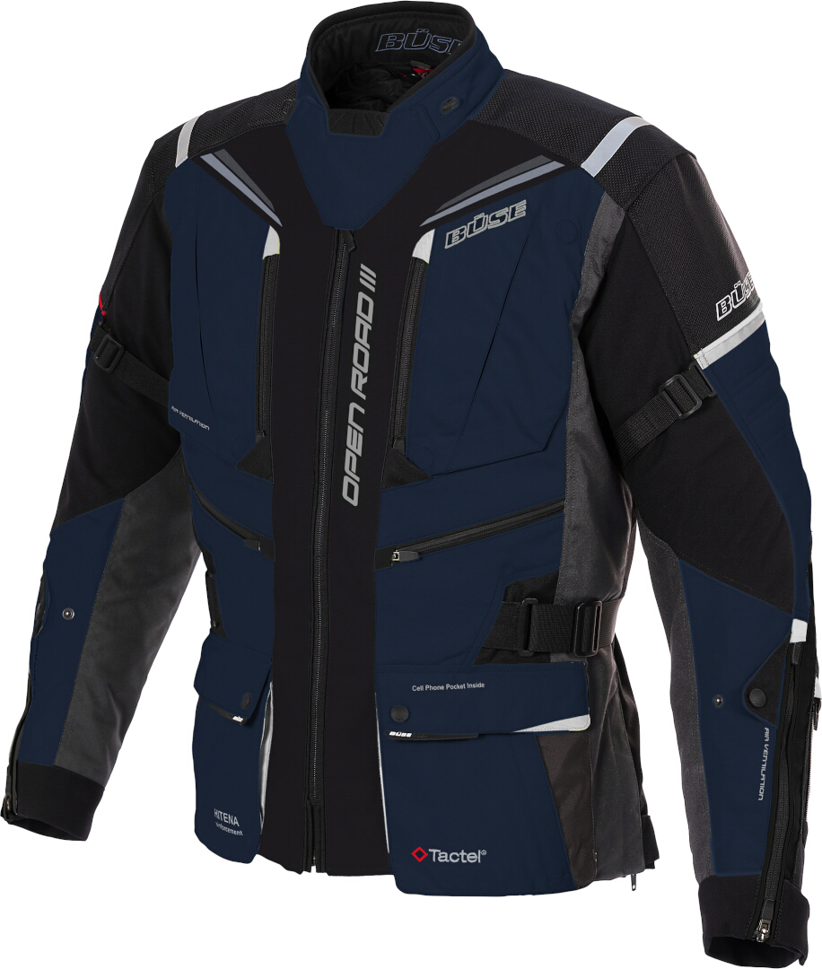 Büse Open Road III Waterproof Motorcycle Textile Jacket-image-876607930