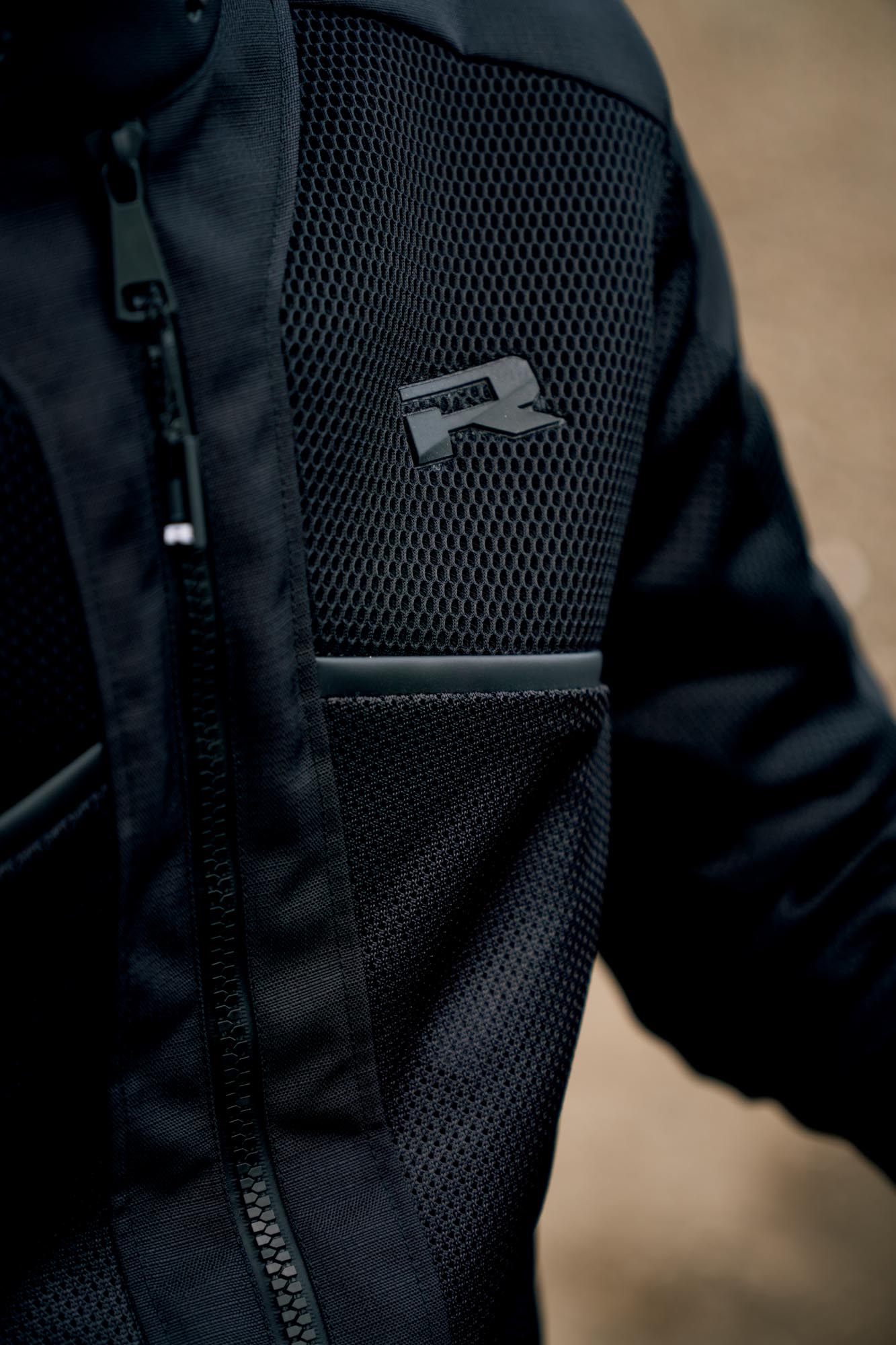 Richa Airstream X-2 wasserdichte Motorrad Textiljacke schwarz S Abbildung 6
