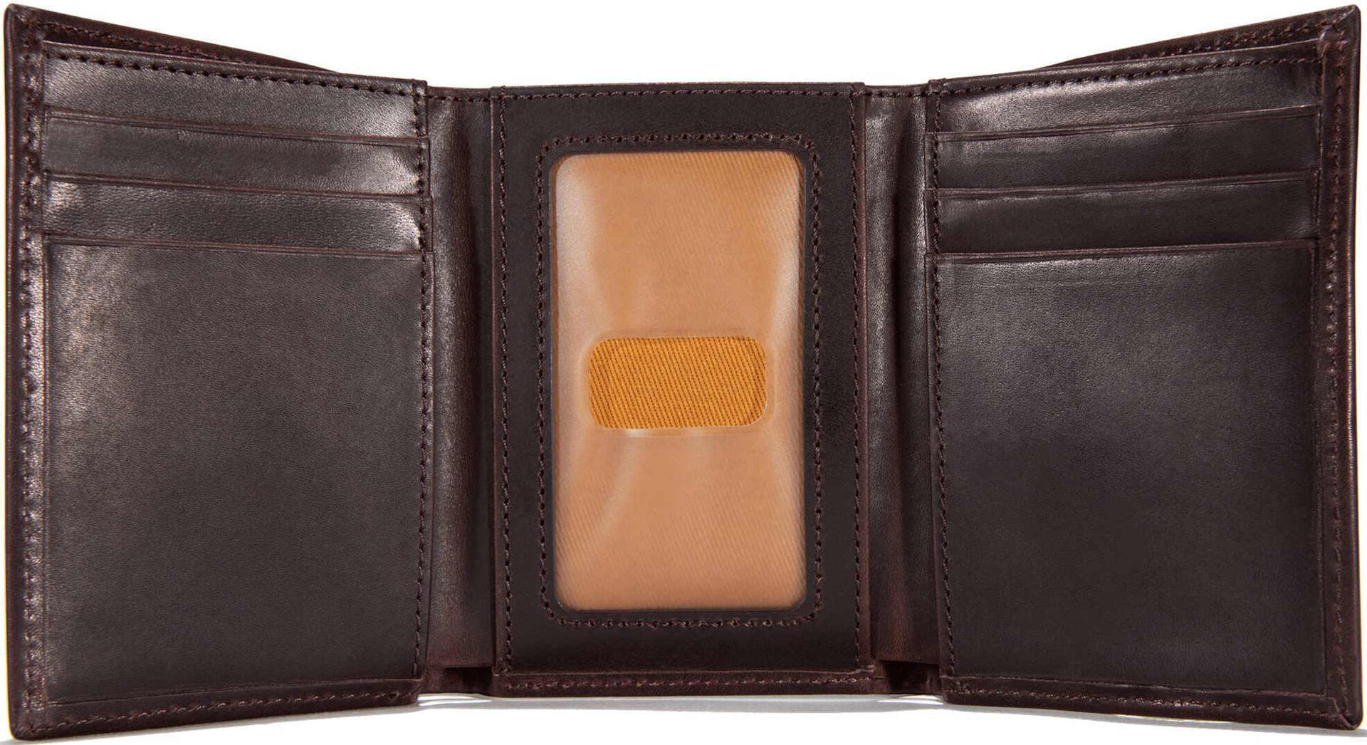 Carhartt Oil Tan Leather Trifold Figura 3