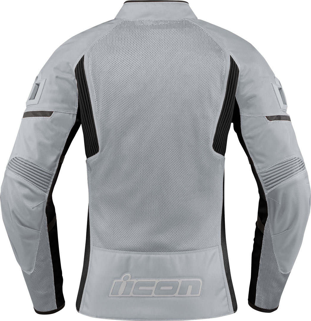 Icon Contra 2 Damen Motorrad Textiljacke grau XS Abbildung 2