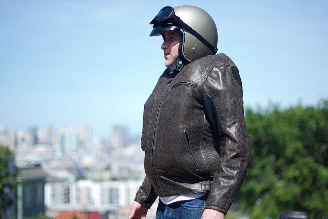 Helite Roadster Airbag Motorcycle Leather Jacket black 3XL Figure 4