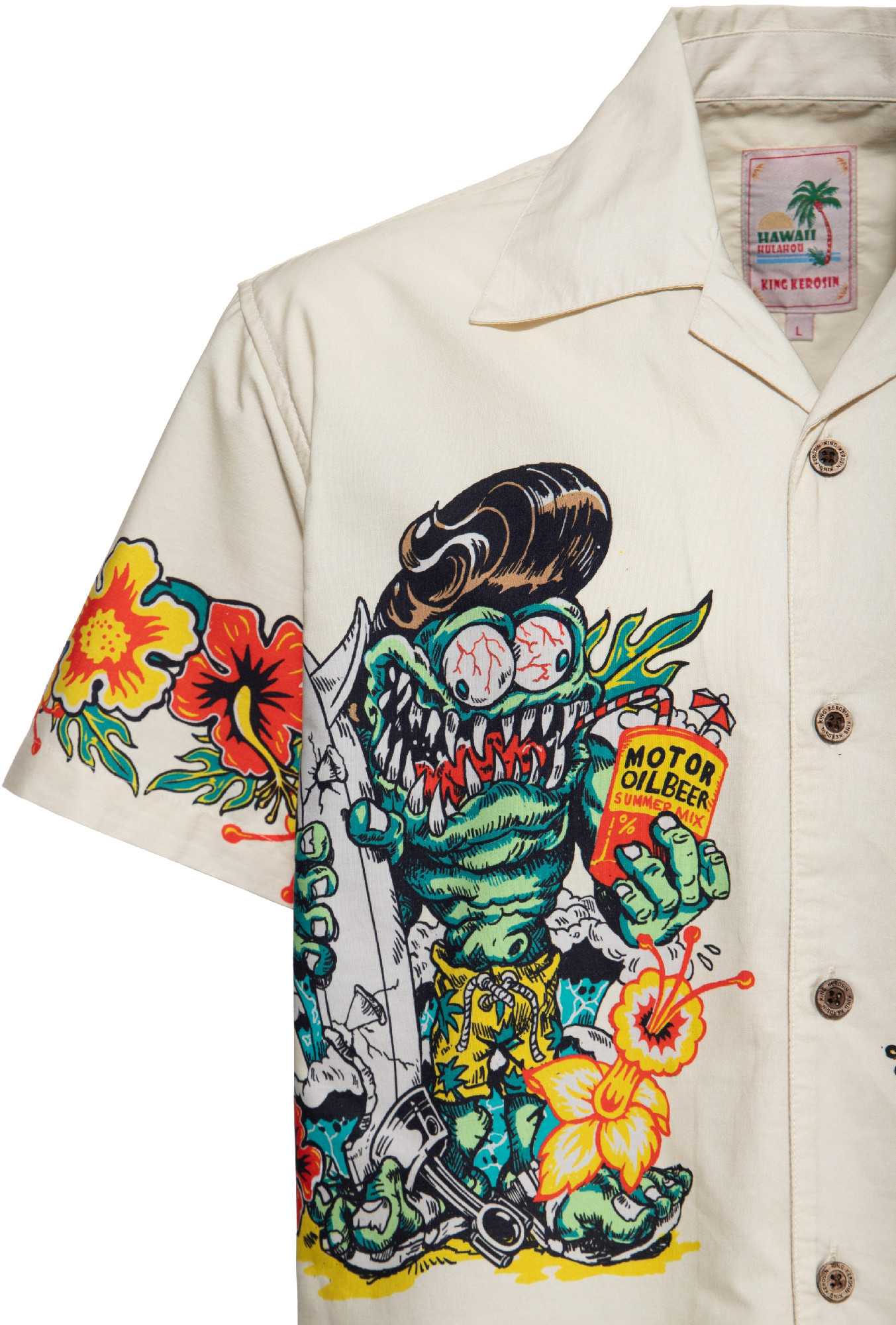 King Kerosin I Make My Dreams Come Camicia a maniche corte M Figura 3