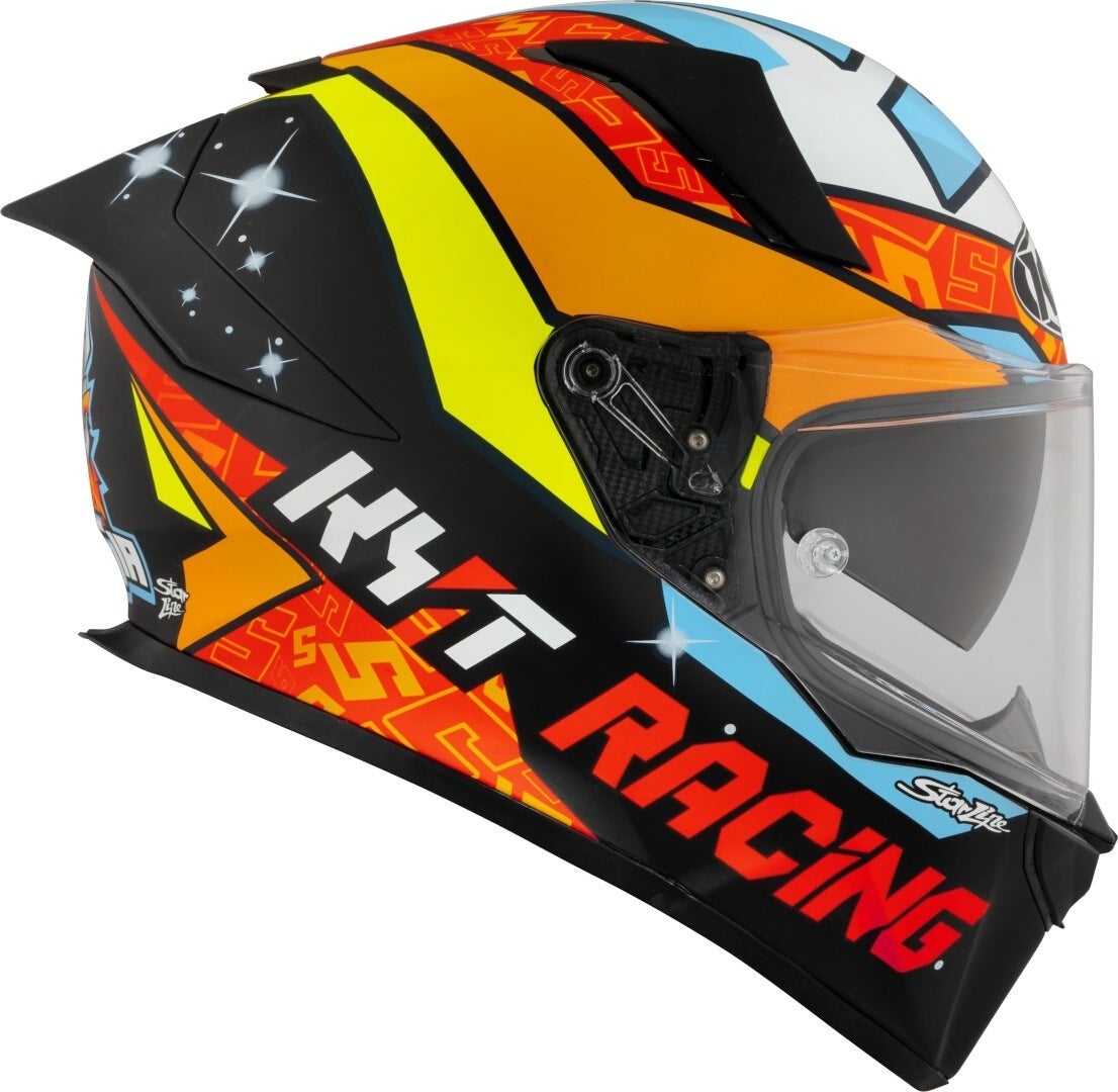 Side view of KYT R2R Max Masia 2022 Replica Helmet