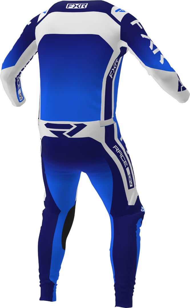 FXR Contender Off-Road Motokrosový dres modrobílá S Obrázek 4