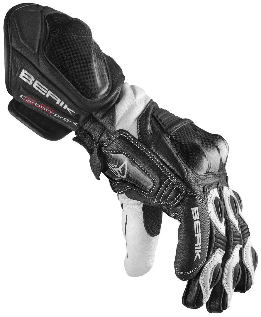 Berik TX-1 Pro Motorcykel handsker Sort/hvid XL Figur 3