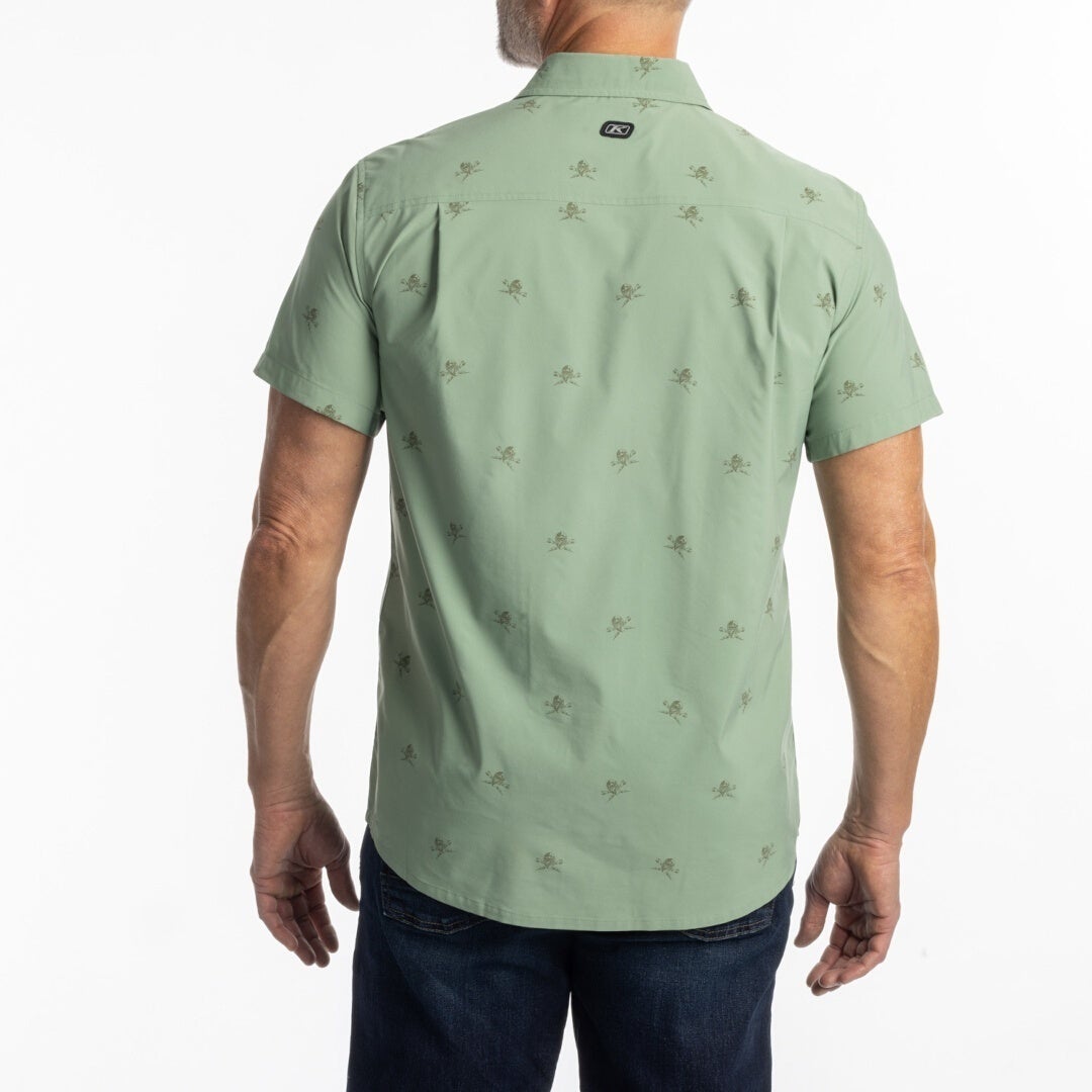Klim Petrol Stretch Camicia Verde L Figura 4