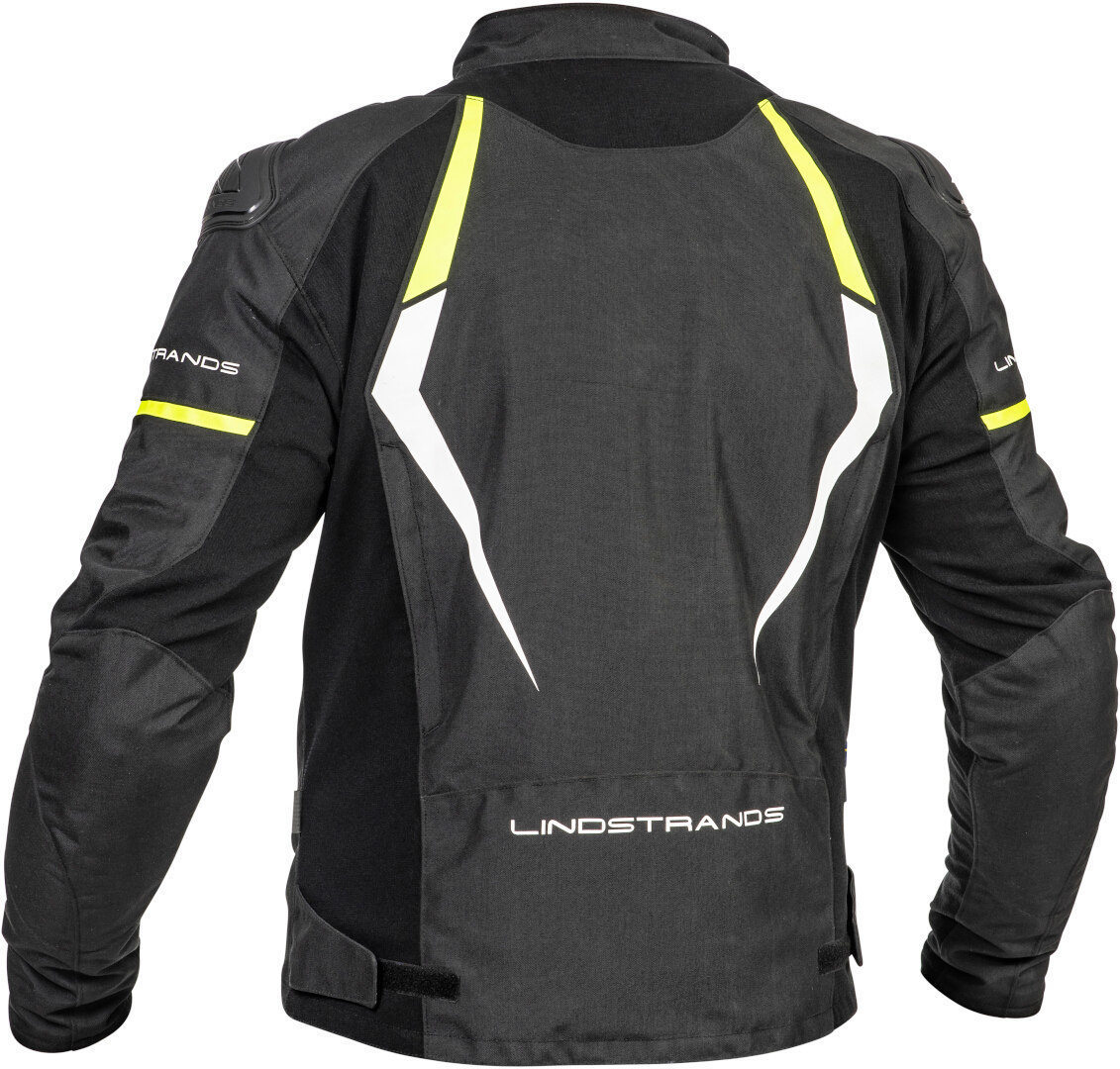 Lindstrands Sandvik waterproof Motorcycle Textile Jacket black/yellow 54 Figure 2