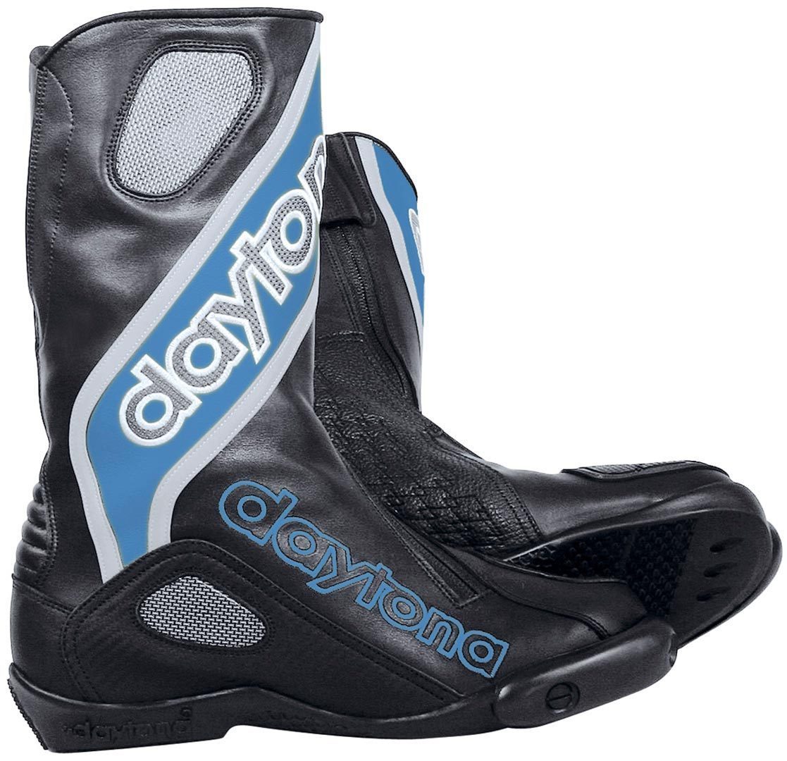 Daytona Evo Sports Motorcycle Boots black/blue 43 Figure 1