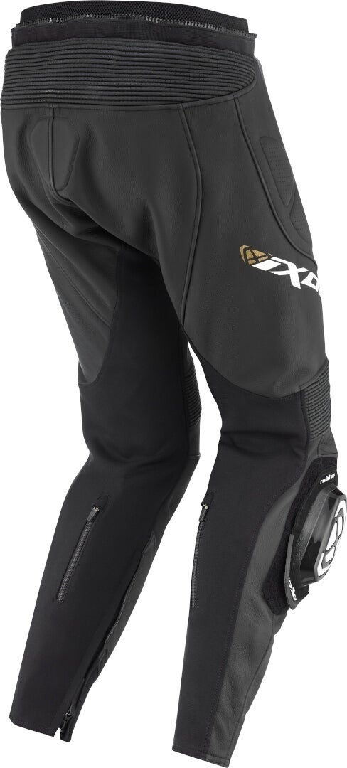 Ixon Vortex 3 Damer motorcykel læderbukser Sort/guld M Figur 2
