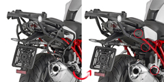 GIVI Seitenkoffer-Träger abnehmbar für Monokey SIDE Koffer für div. BMW Modelle ( s. unten ) Figur 1