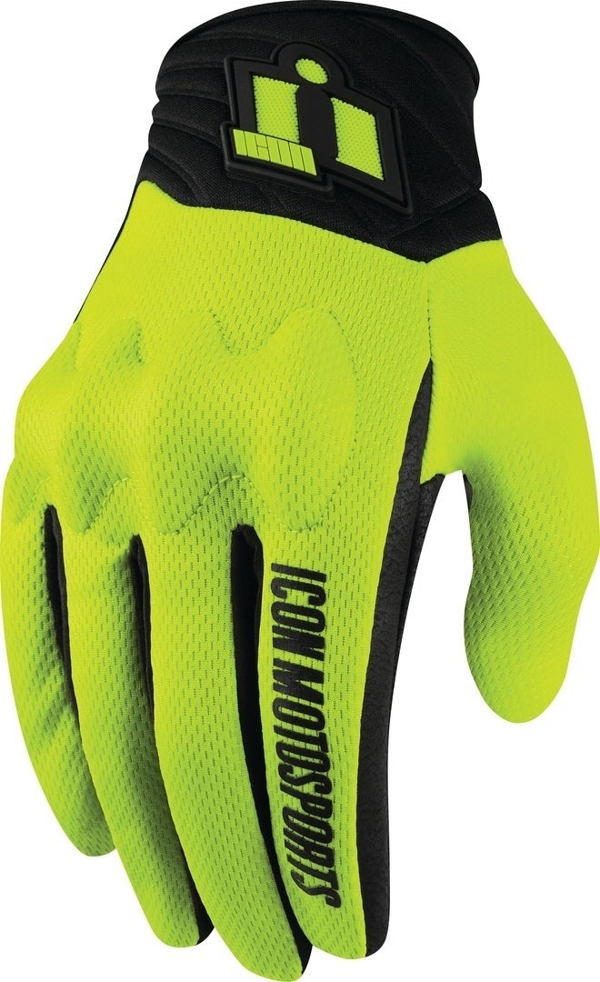 Icon Anthem 2 Motorradhandschuhe neon-gelb L Abbildung 1