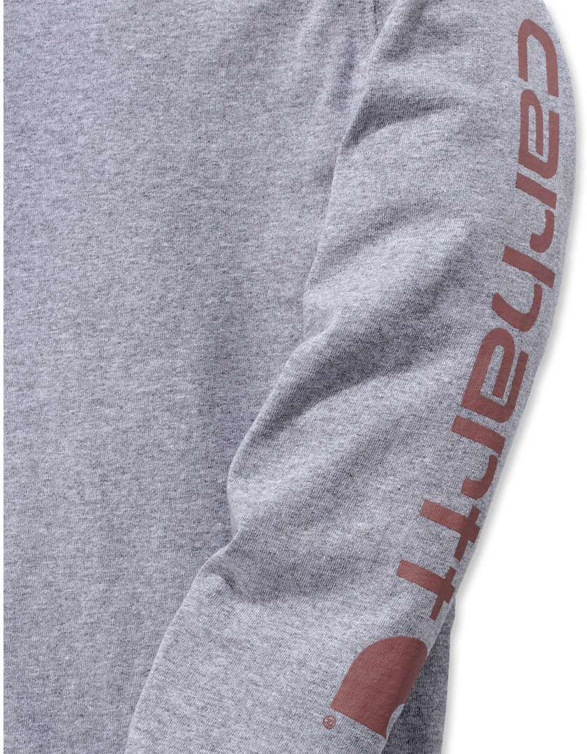 Carhartt Workwear Logo Donna Long Sleeve Camicia grigio M Figura 2