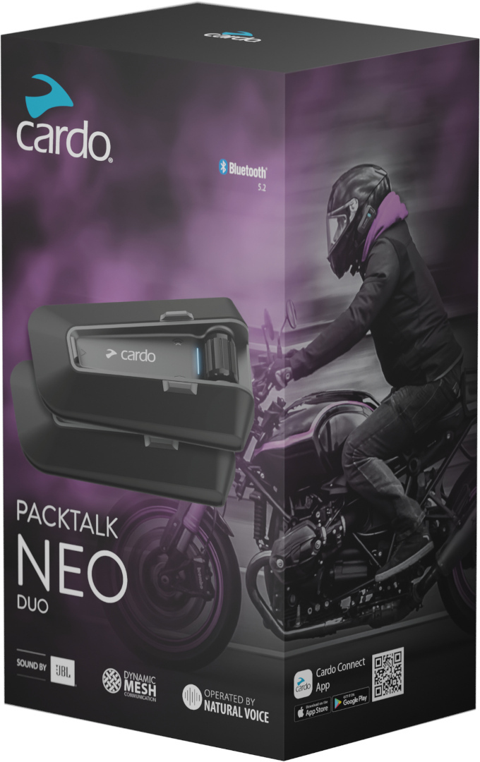 Cardo Packtalk Neo Communication System Double Pack Figure 1 Cardo Packtalk Neo Communication System Double Pack Figure 1