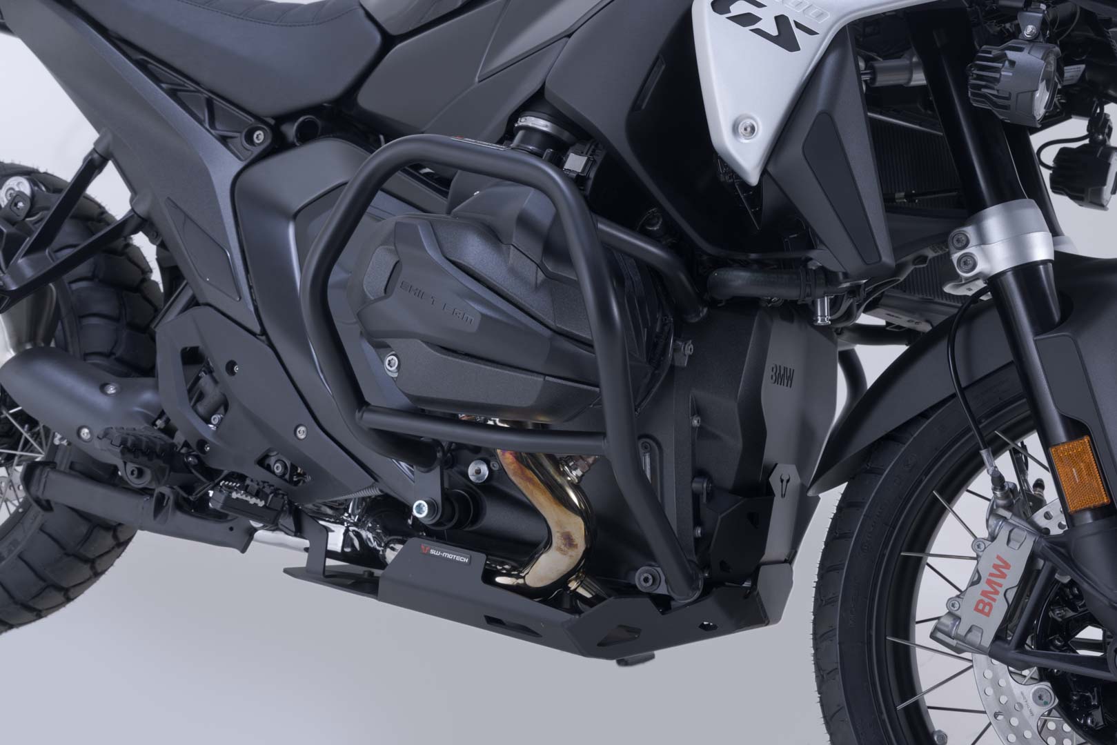 SW-Motech Crash bar - Negru. BMW R 1300 GS (23-), R 1300 R (25-). Figura 2