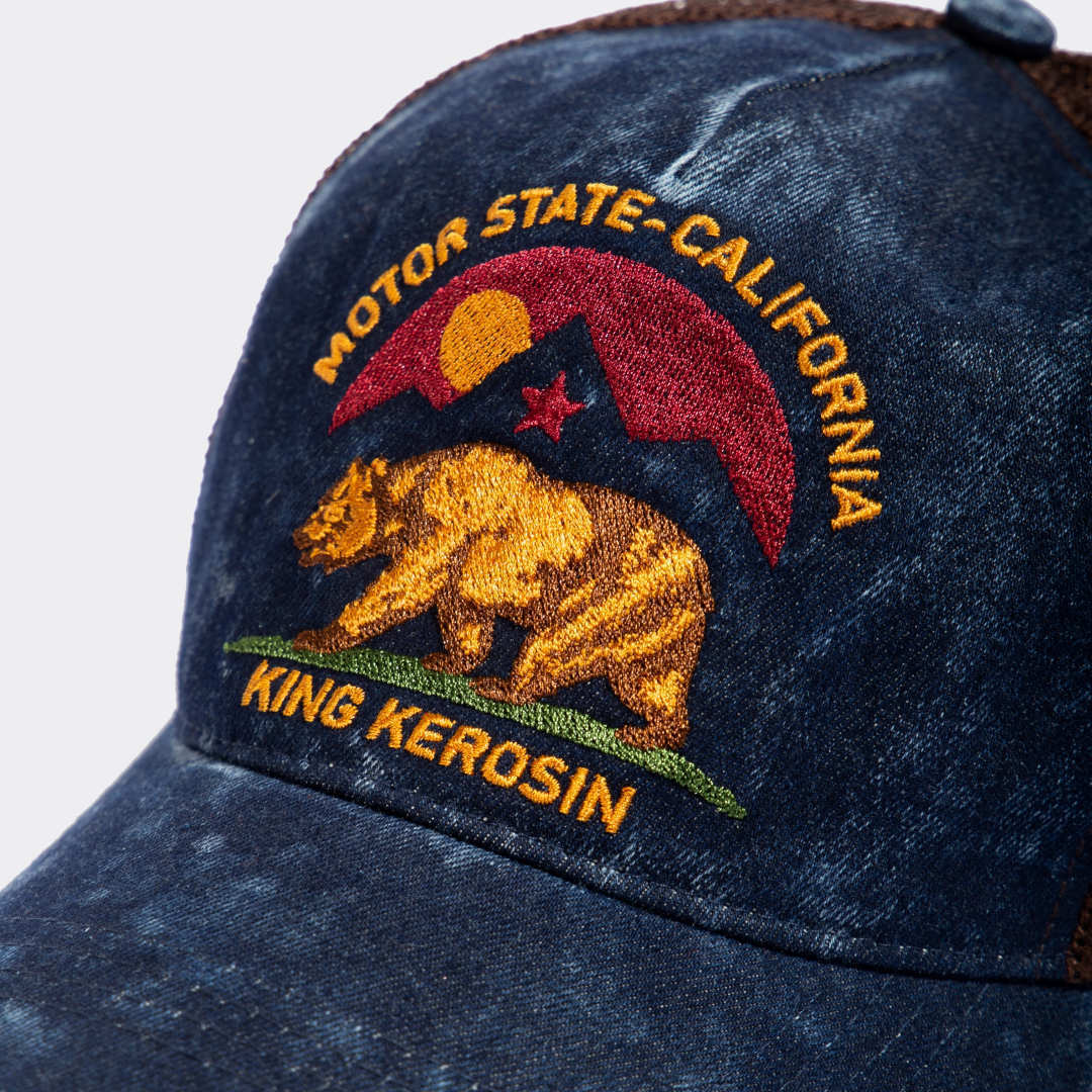 King Kerosin Motor State California Trucker berretto Figura 5