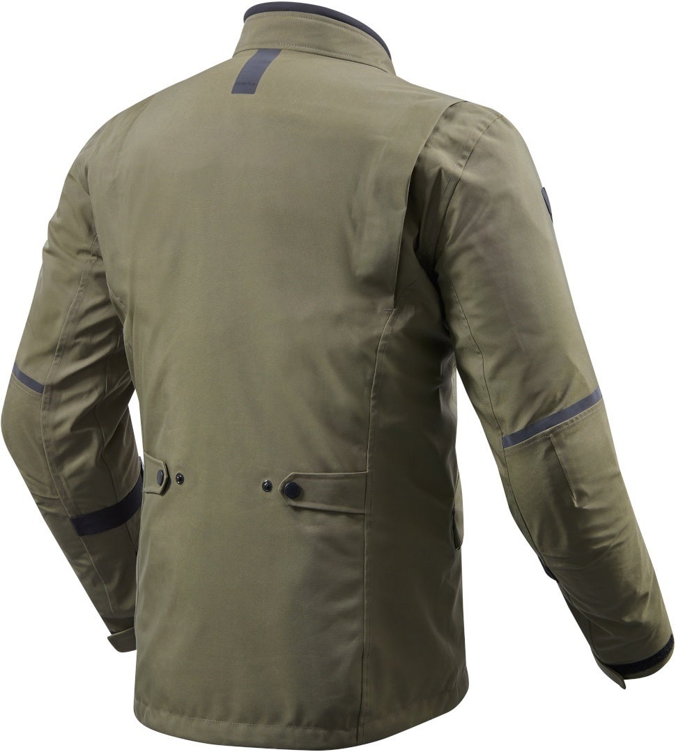 Revit Trench Gore-Tex Motorcycle Textile Jacket dark green M Figure 2