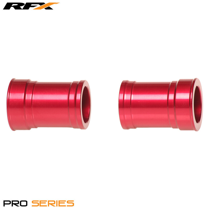 Rfx Red Pro Wheel Spacers Front (Red) - Suzuki Rm125/250