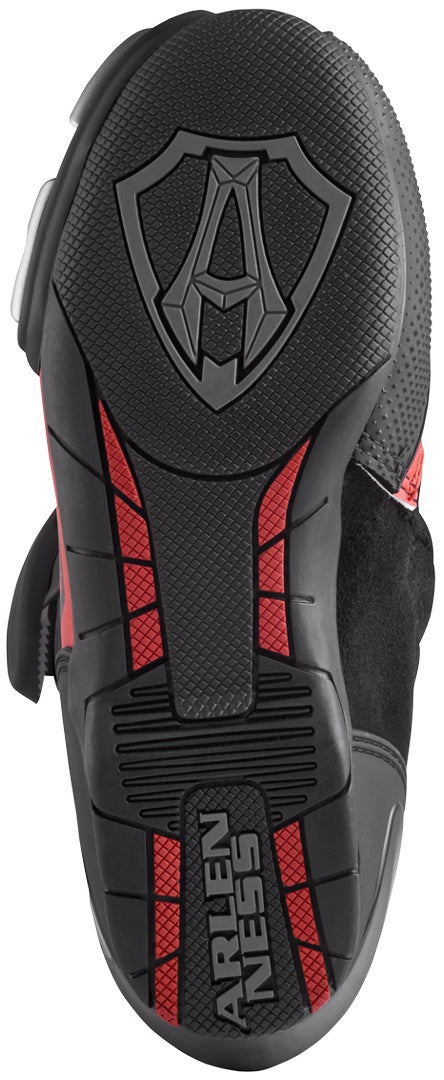 Arlen Ness Sugello Motorcycle Boots black/red 45 Figure 3