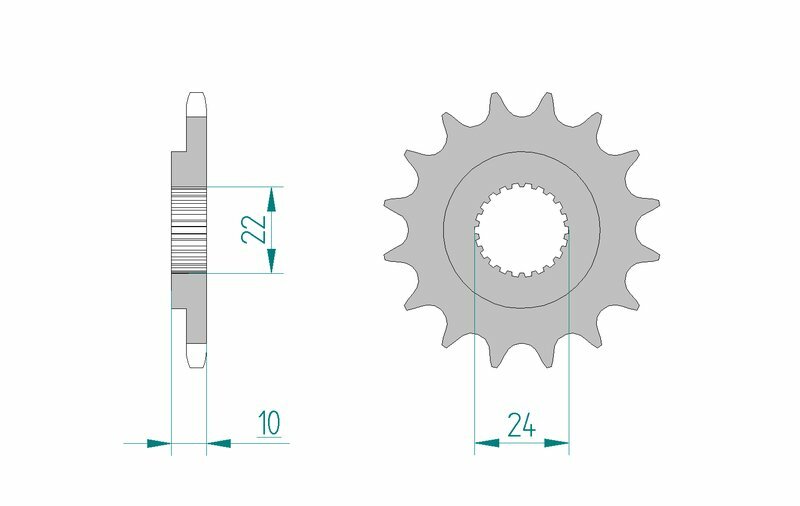 AFAM Standard stålhjul 61301 - 520 Figur 2