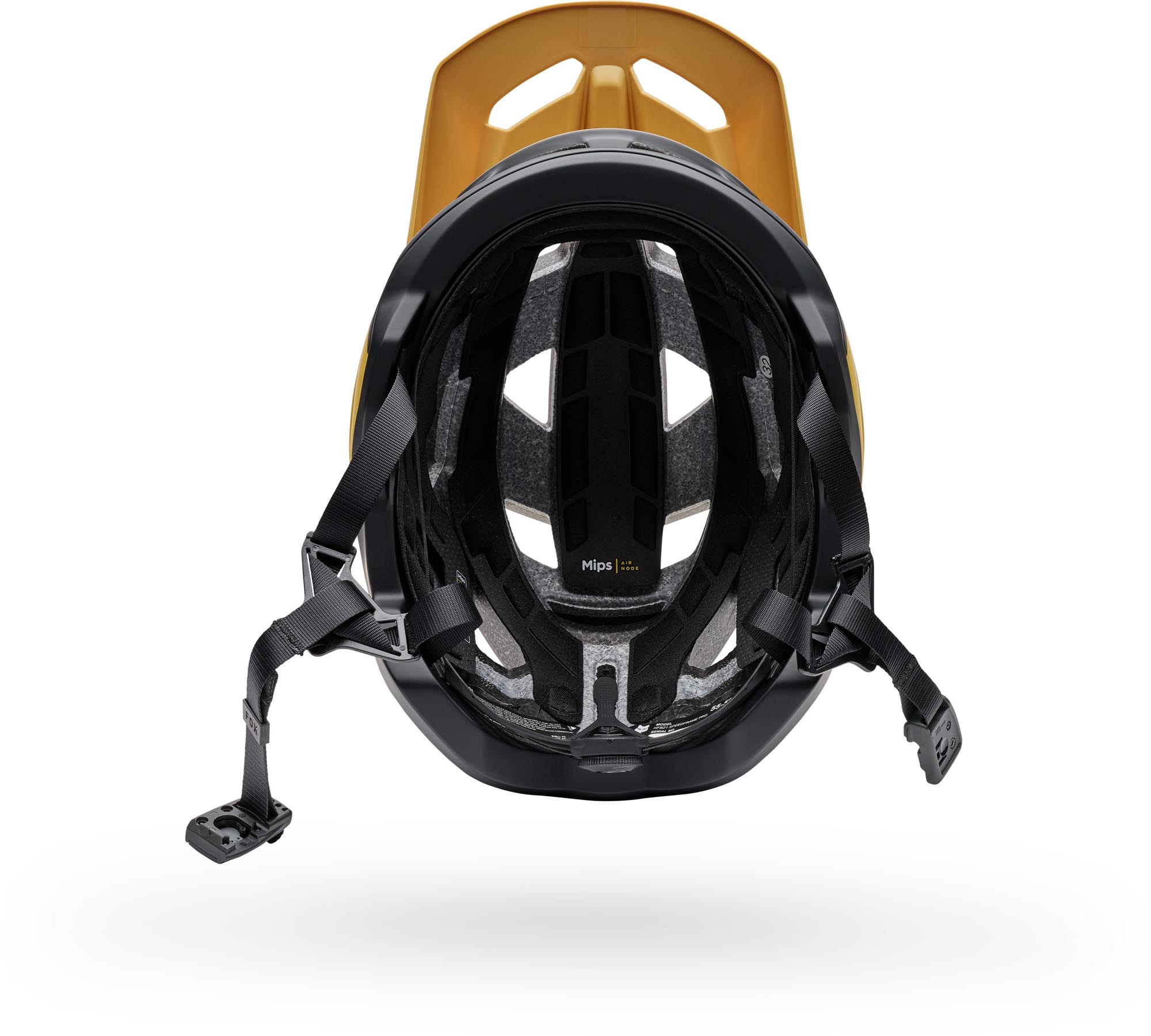 FOX Speedframe Pro Backfade Mips MTB Helmet yellow M (55-59) Figure 5